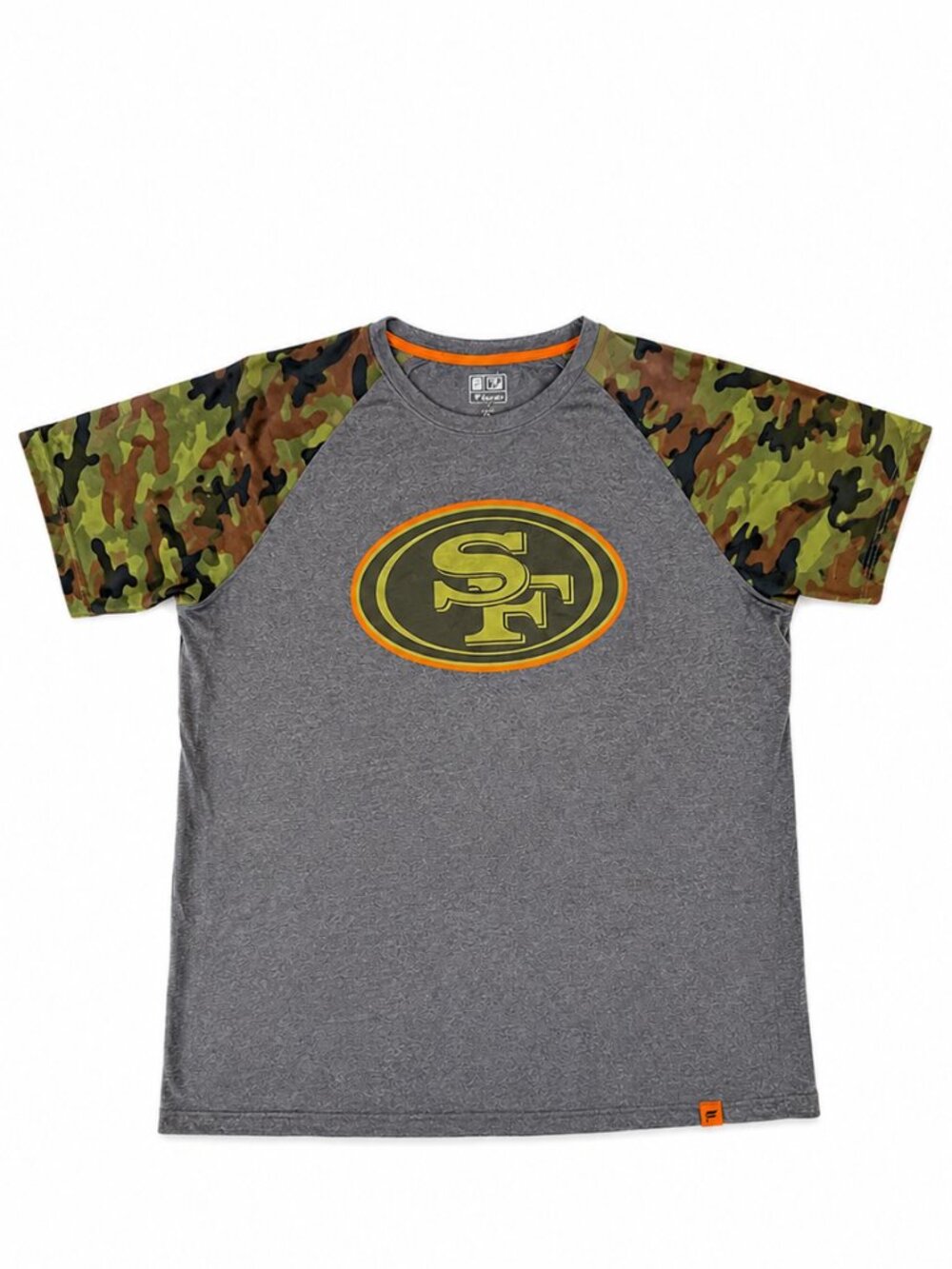 San Francisco 49ers Shirt Men’s XL Fabletics NFL Camo Performance Long Sleeve